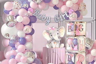 rainmeadow-165-pc-baby-shower-decorations-for-girl-birthday-girl-balloon-garland-arch-banner-and-bal-1