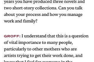 Being a female leader means being asked the dreaded question…
