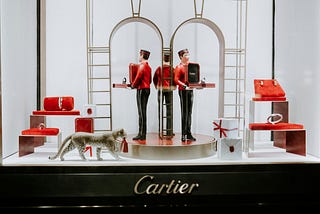 Cartier shopwindow