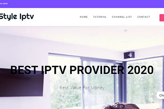 [Best Internet Protocol Television (IPTV)Service Provider 2020]Review & Channel Lists