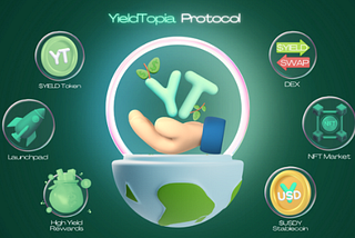 Yieldtopia Finance Deflationary APY of 42.069%, Decentralized Stage