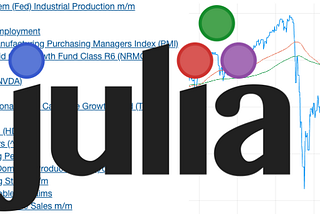 Market Indicators — a machine learning project with Julia language.