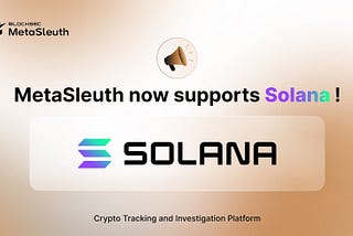 Best Crypto Tracking and Investigation platform for Solana