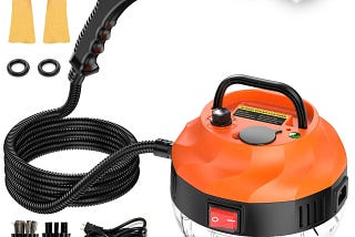 Auxco 2500W Multi-Use Portable Steam Cleaner for Home and Car Detailing | Image