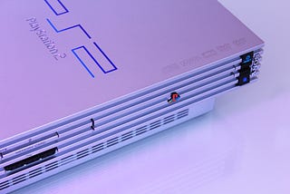 PS2 console.