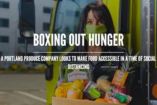 Boxing Out Hunger