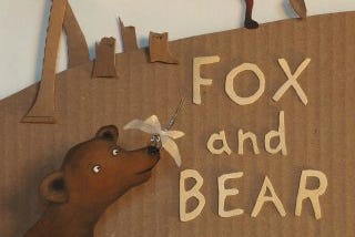 Fox and Bear: A Tender Modern Fable About Reversing the Anthropocene, Illustrated in Cut-Cardboard Dioramas