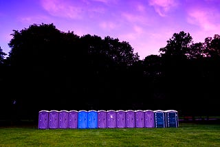 All the Wonderful Smells of Late Night Porta-potty Escapades