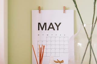 May Is Here.