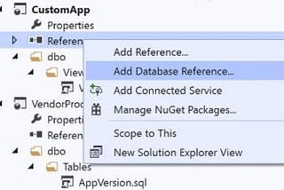 Manage Cross-Database Development in Visual Studio