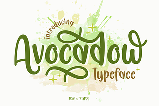 Avocadow Font