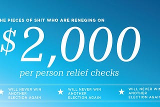 Giving Americans $1,400 Checks is a Great Idea