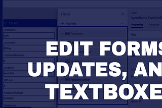 PowerApps Screen: Editing And Updating — Enterprise Dna