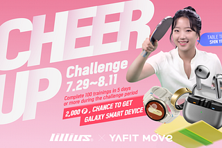 [LILLIUS X YAFIT MOVE] CHEER UP CHALLENGE COLLABORATION with YAFIT MOVE : CELEBRATING PARIS GLOBAL…