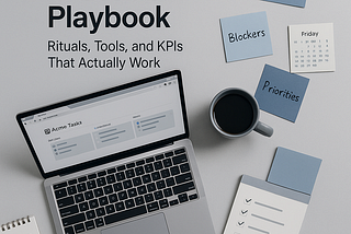 The Startup Execution Playbook: Rituals, Tools, and KPIs That Actually Work