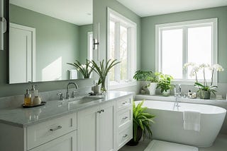 Softened Green by Sherwin Williams (SW 6177)