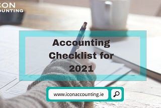 A Checklist for 2021 | Contracting | Icon Accounting