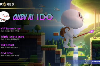 Level up your Gaming experience with Unmatched AI Innovation: QuBy AI on Spores Launchpad!