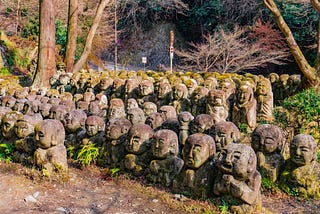 Eerie beauty, stone statues, serene temples: Strolling through a secret part of Arashiyama.