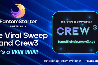 Complete quests and earn $FS tokens with Crew3 and FantomStarter!