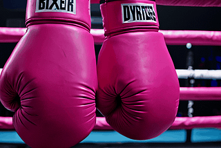 Pink Boxing Gloves-1