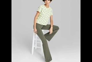 womens-high-waisted-flare-leggings-wild-fable-olive-green-s-1