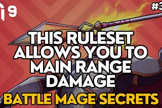 This Ruleset Allows You To Main Range Damage | Splinterlands #362
