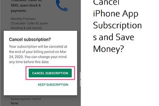 How to Cancel iPhone App Subscriptions and Save Money?