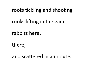 Nature Poem