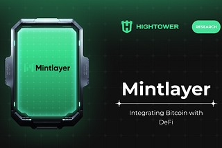 Mintlayer: integrating Bitcoin with DeFi
