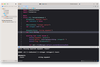 Test Your Command-Line Tool In Xcode