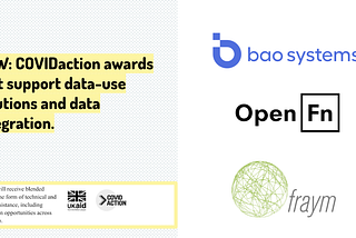 Announcing the Data Analytics and Use awardees!