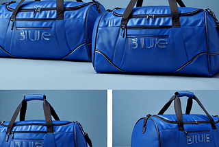 Blue Gym Bags-1