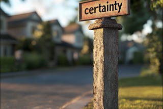 The Luxury of Certainty