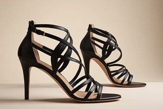 Womens-Black-Strappy-Sandals-1