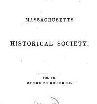 Collections of the Massachusetts Historical Society | Cover Image