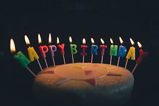 On my birthday, five things I think, I think