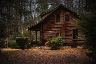 witch house in the woods