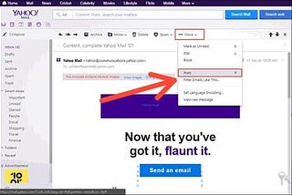 How to save Yahoo Emails in PDF Format?