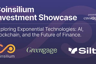 Coinsilium Investment Showcase