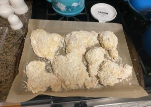 Trying New Things — cooking Ad Hoc Chicken