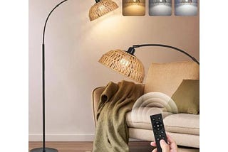 rattan-floor-lamp-arc-floor-lamp-boho-with-remote-and-stepless-dimmable-bulb-70-black-arched-standin-1