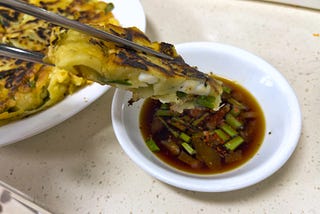 Haemul Pajeon (Korean Seafood Scallion Pancake) — Haru Eats