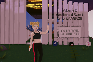 Decentraland metaverse: Getting married in a virtual world