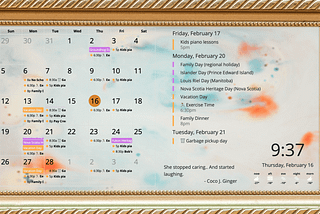 Why Upgrade from Paper to a Digital Wall Calendar