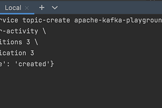 First steps with the Apache Kafka® Java client library