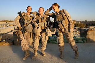 女人歷史月 — 軍隊不是女人該待的地方(?)