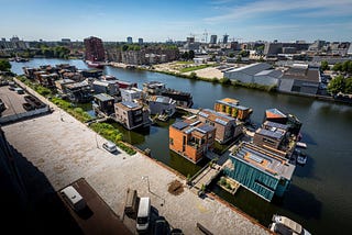 As sea levels rise, a Dutch neighborhood floats up