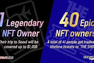 Win a lifetime ticket to watch the shooting of ‘THE SHOW’ with KStarNFT!
