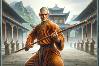 Shaolin monks were known to be martial as well as spiritual.